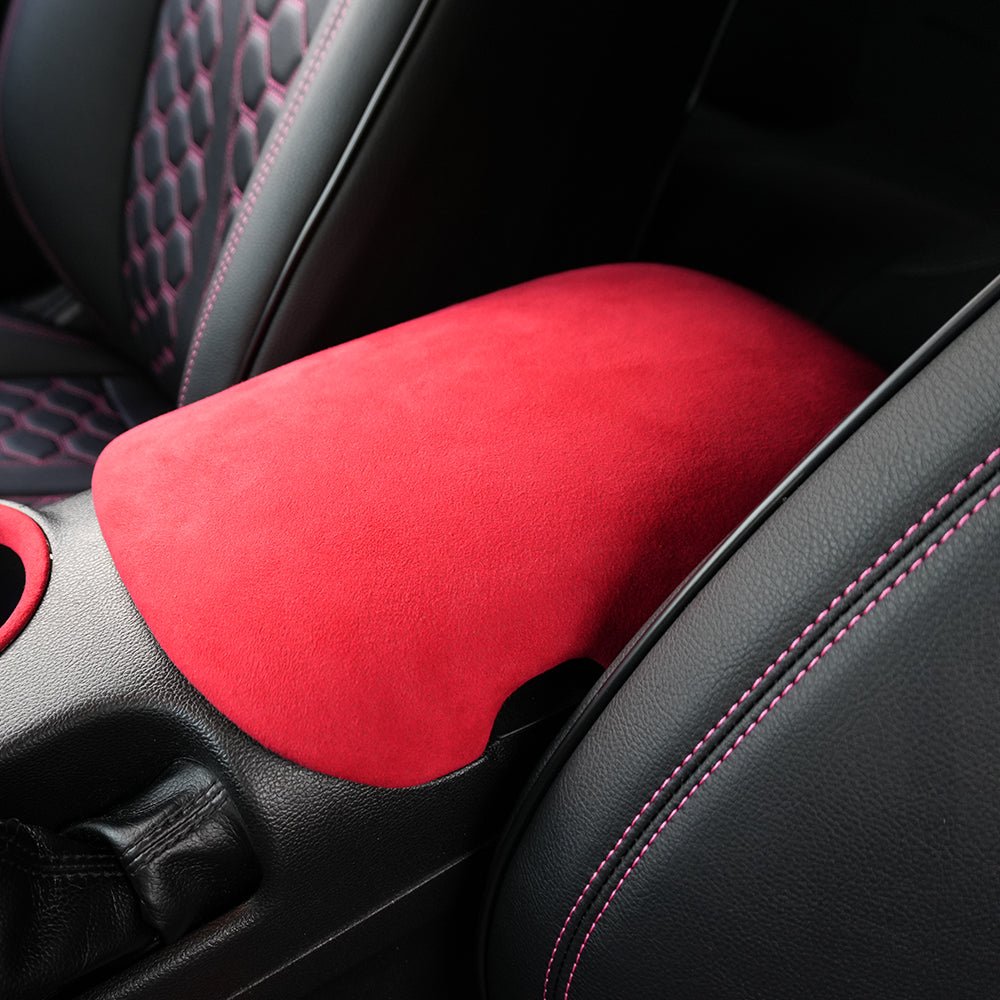 Ford Mustang S550 Alcantara Center Armrest Cover 2015-2023