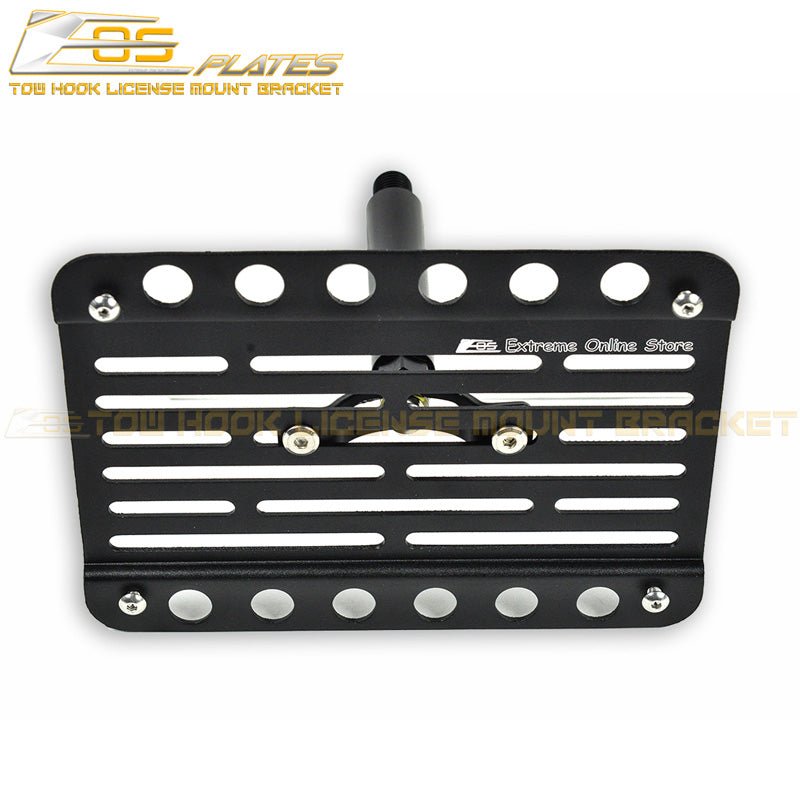 Toyota GR Corolla GZEA14 Tow Hook License Plate Mount Bracket Adjustable Aluminum 2023-Up