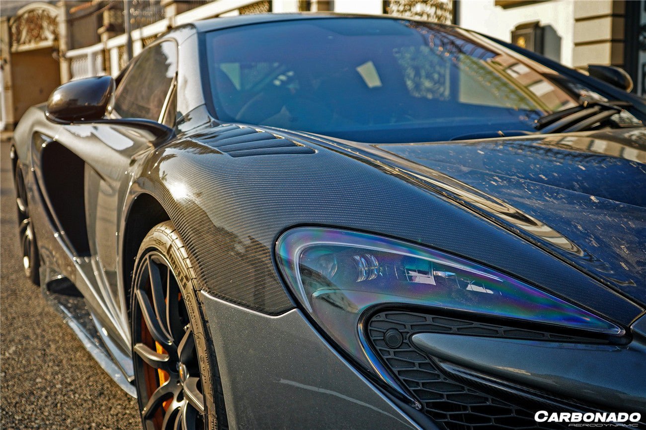 2014 - 2017 McLaren 650S OD Style Autoclave Carbon Fiber Front Fender