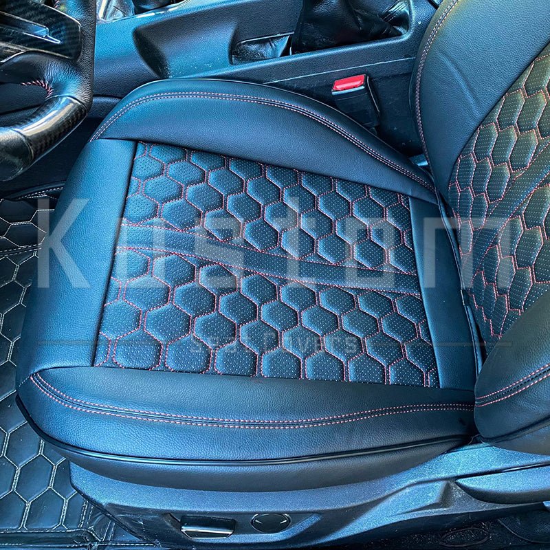 2015-23 Ford Mustang S550 Coupe Genuine Leather Seat Covers