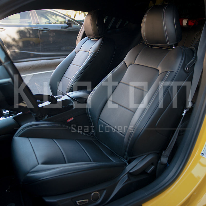 2015-23 Ford Mustang S550 Coupe Genuine Leather Seat Covers