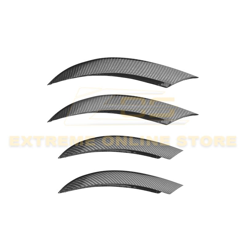 Mercedes-Benz C-Class W205 C205 AMG Style Carbon Fiber Front Air Vent Covers 2019-Up