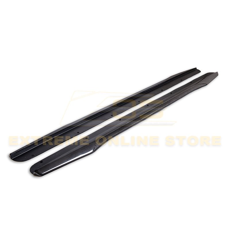 Cadillac CTS-V Coupe Carbon Fiber Side Skirts 2009-2015