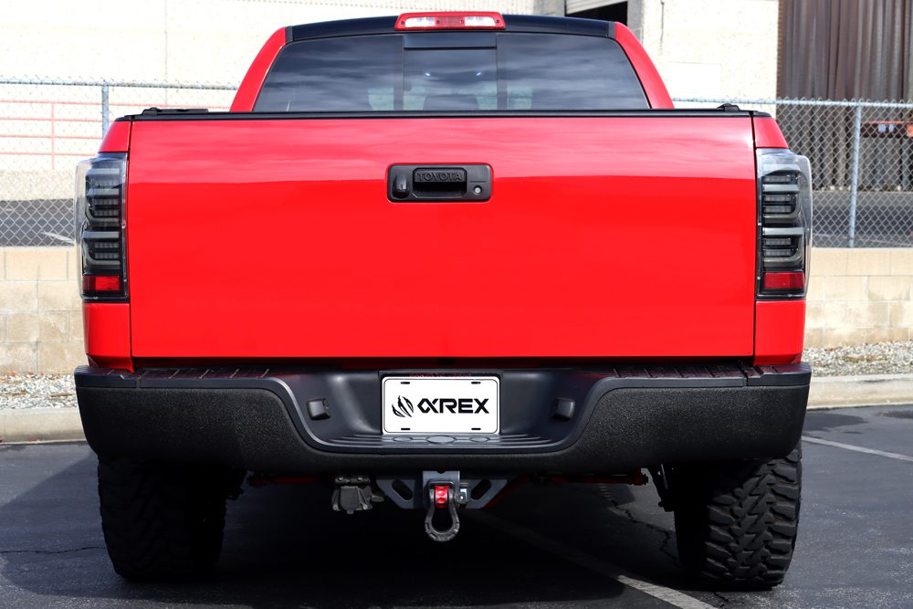 07-13 Toyota Tundra LUXX-Series LED Tail Lights Black | AlphaRex