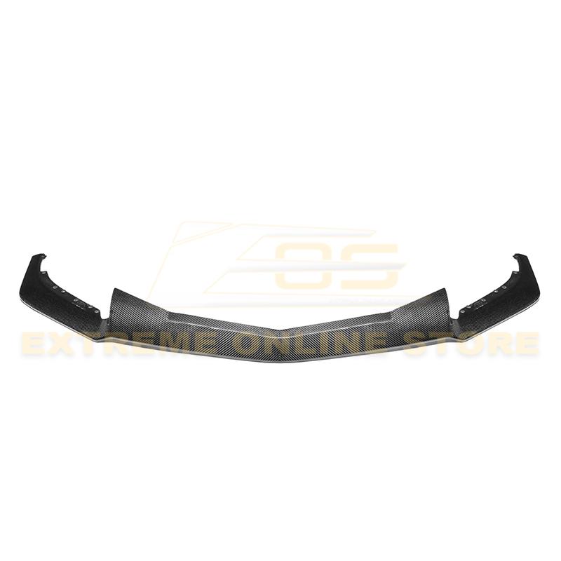 Cadillac ATS-V Carbon Fiber Front Splitter Side Skirts Kit 2016-2019