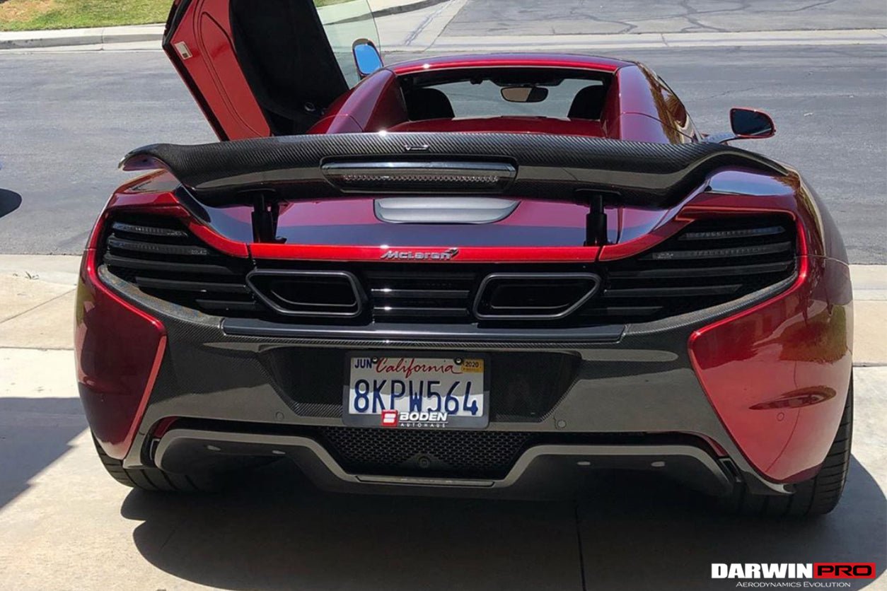 2014 - 2017 McLaren 650s Carbon Fiber Rear Bumper