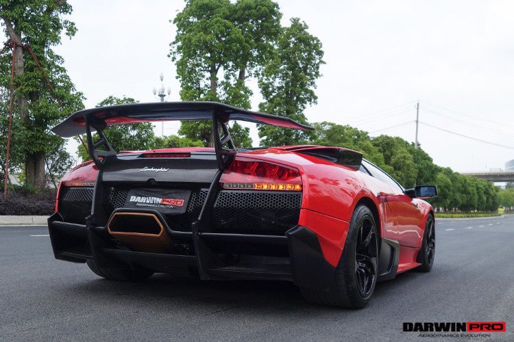 2001 - 2010 Lamborghini Murcielago SV Style Rear Bumper & Wing