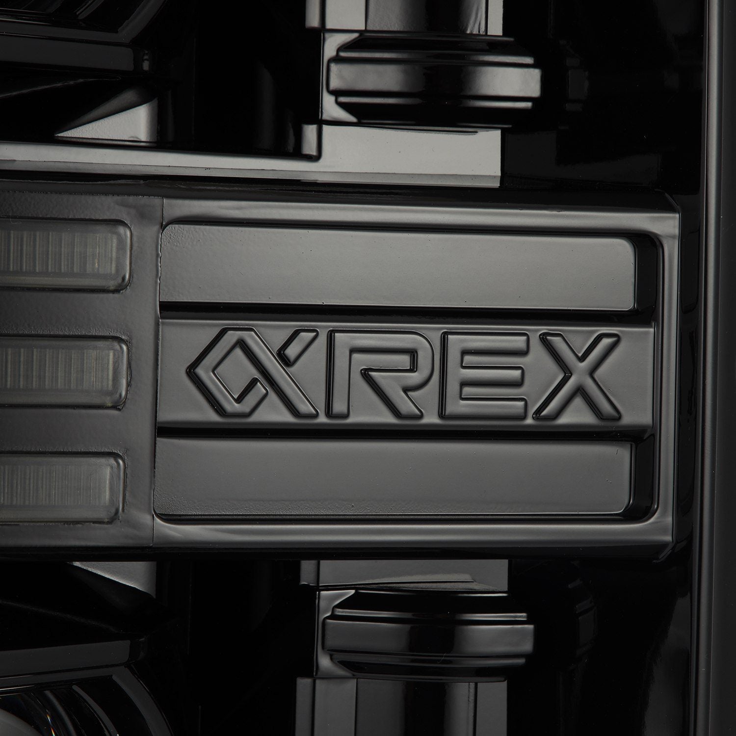 08-10 Ford Super Duty/Excursion PRO-Series Halogen Projector Headlights Alpha-Black | AlphaRex