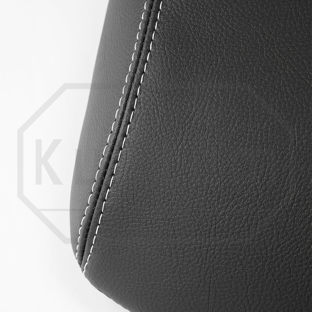 GMC Sierra K2XX Leather Center Console Lid Armrest Cover 2014-2018