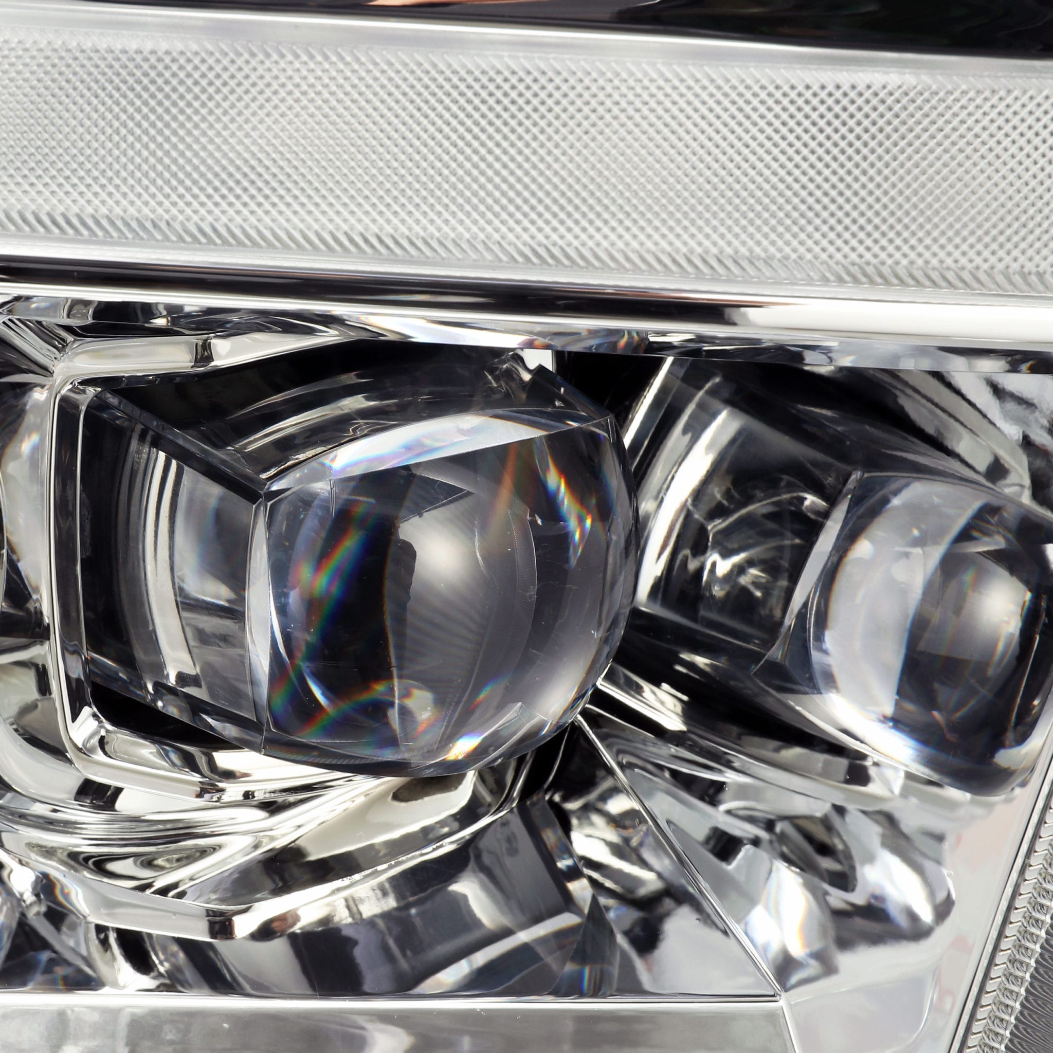 09-18 Ram Truck NOVA-Series LED Projector Headlights Chrome | AlphaRex