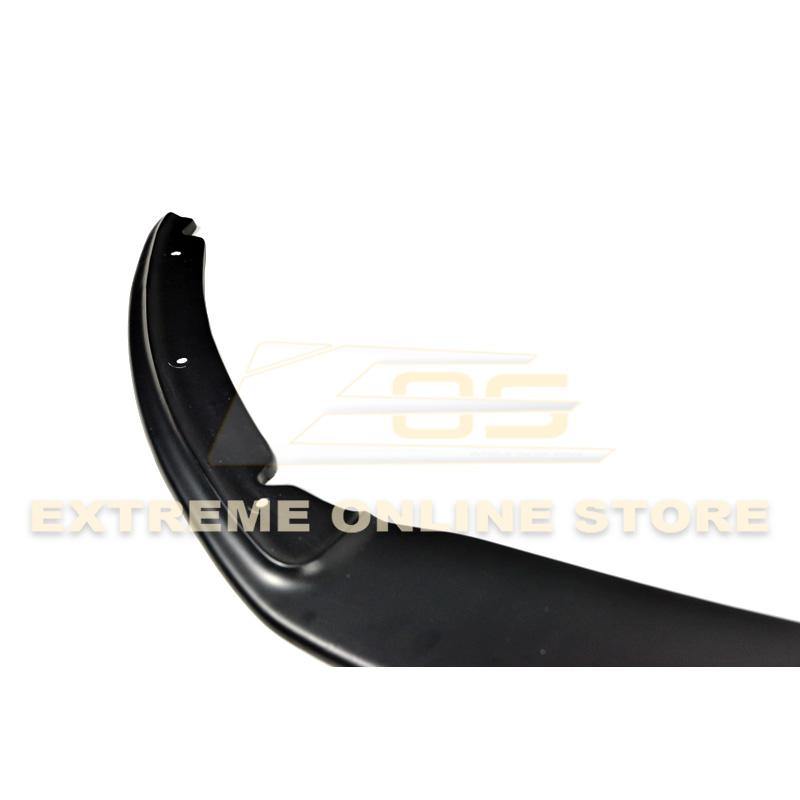 13-14 Ford Focus ST Carbon Fiber / Primer Black Front Splitter Lip - Extreme Online Store