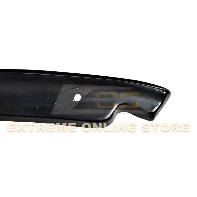 13-14 Ford Focus ST Carbon Fiber / Primer Black Front Splitter Lip - Extreme Online Store