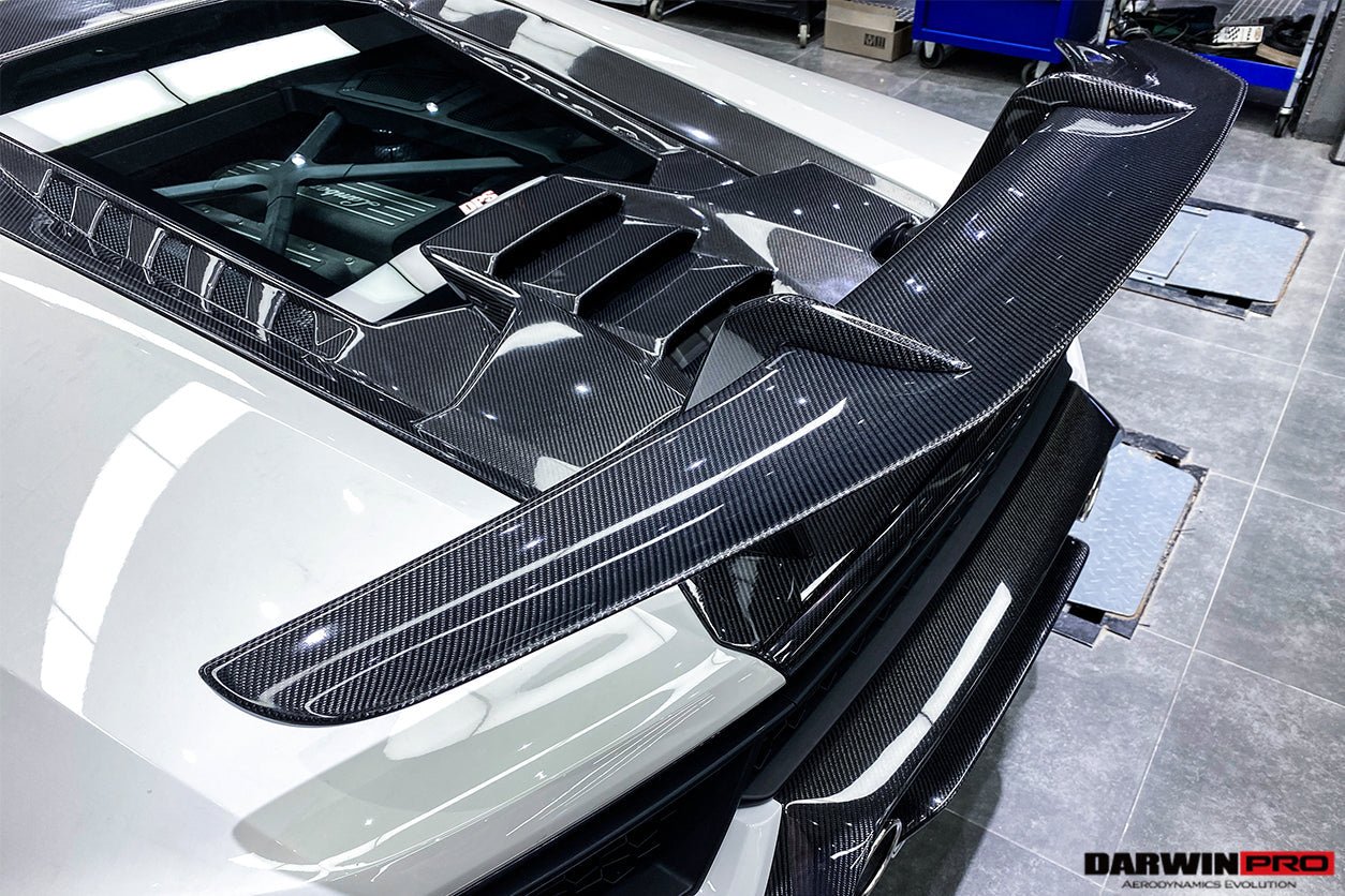 2015 - 2019 Lamborghini Huracan LP610 & LP580 Performante Style Partial Carbon Fiber Aero - Full Kit