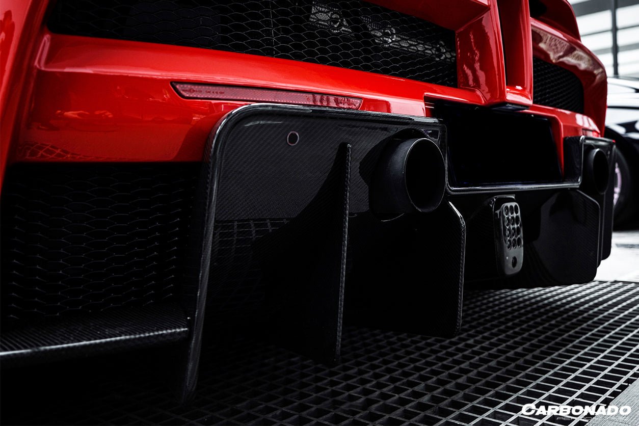 2015 - 2020 Ferrari 488 GTB/Spyder MSY Style Rear Bumper