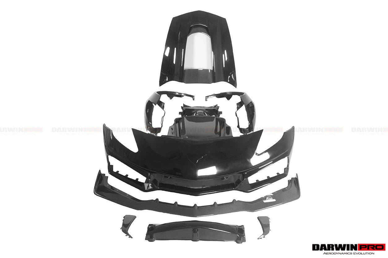 2013-2019 Corvette C7 Z51 Convert ZR1 Style Front Body Kit
