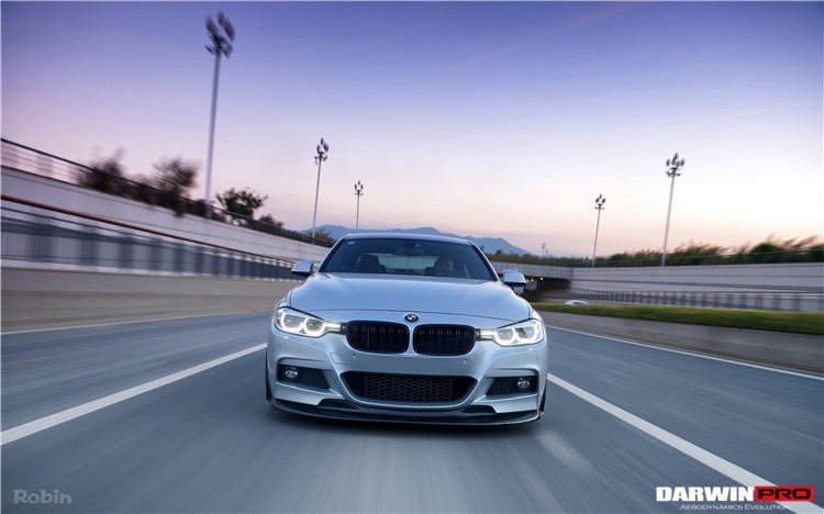 2013-2019 BMW 3 Series F30 F35 M-Tech GV Style Carbon Fiber Front Lip