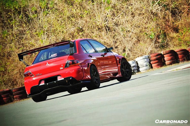 2003 - 2006 Mitsubishi Evo8 & 9 VTX Style Carbon Fiber Trunk Spoiler