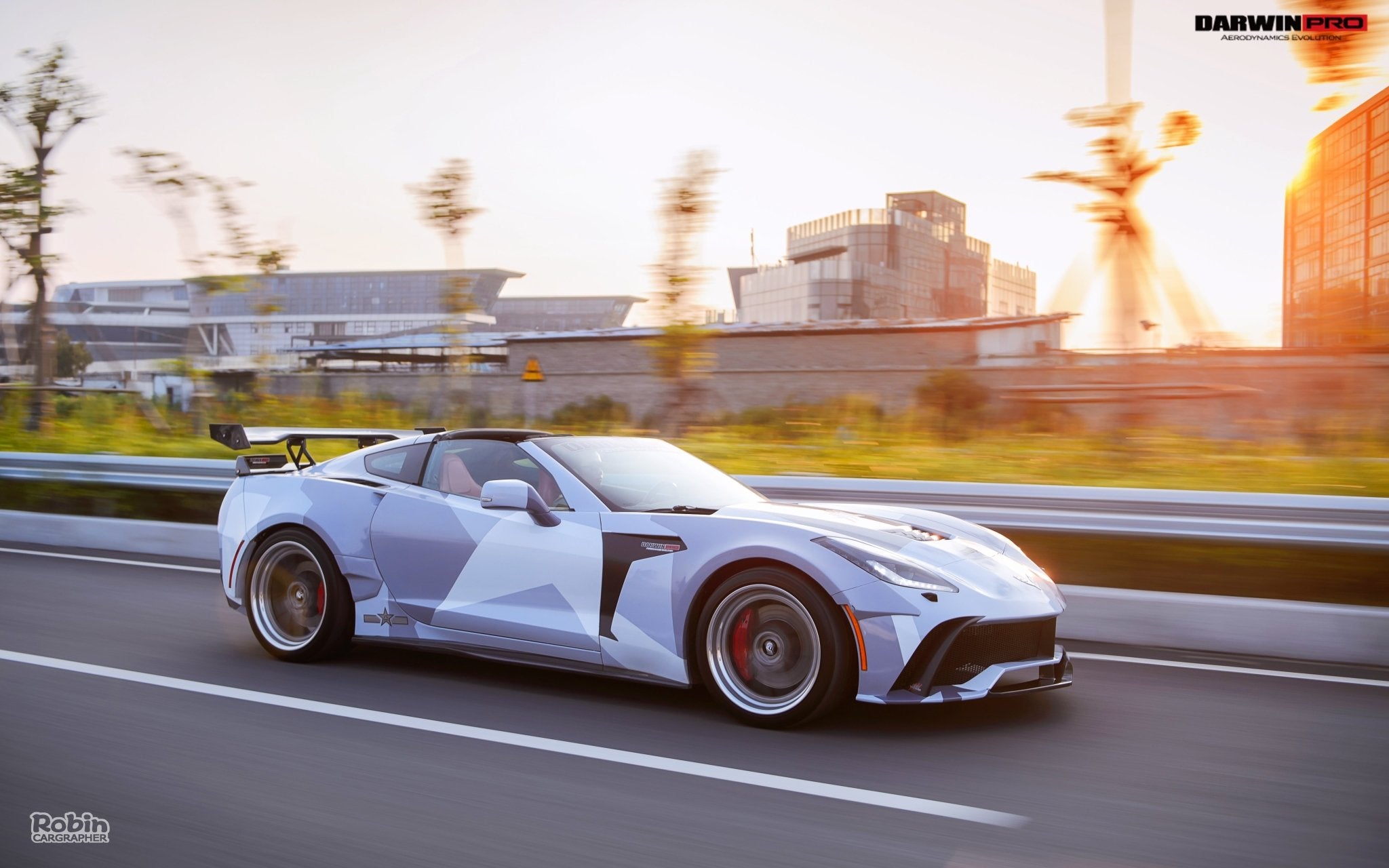 2013-2017 Corvette C7 Z51 BKSS Style Full Wide Body Kit