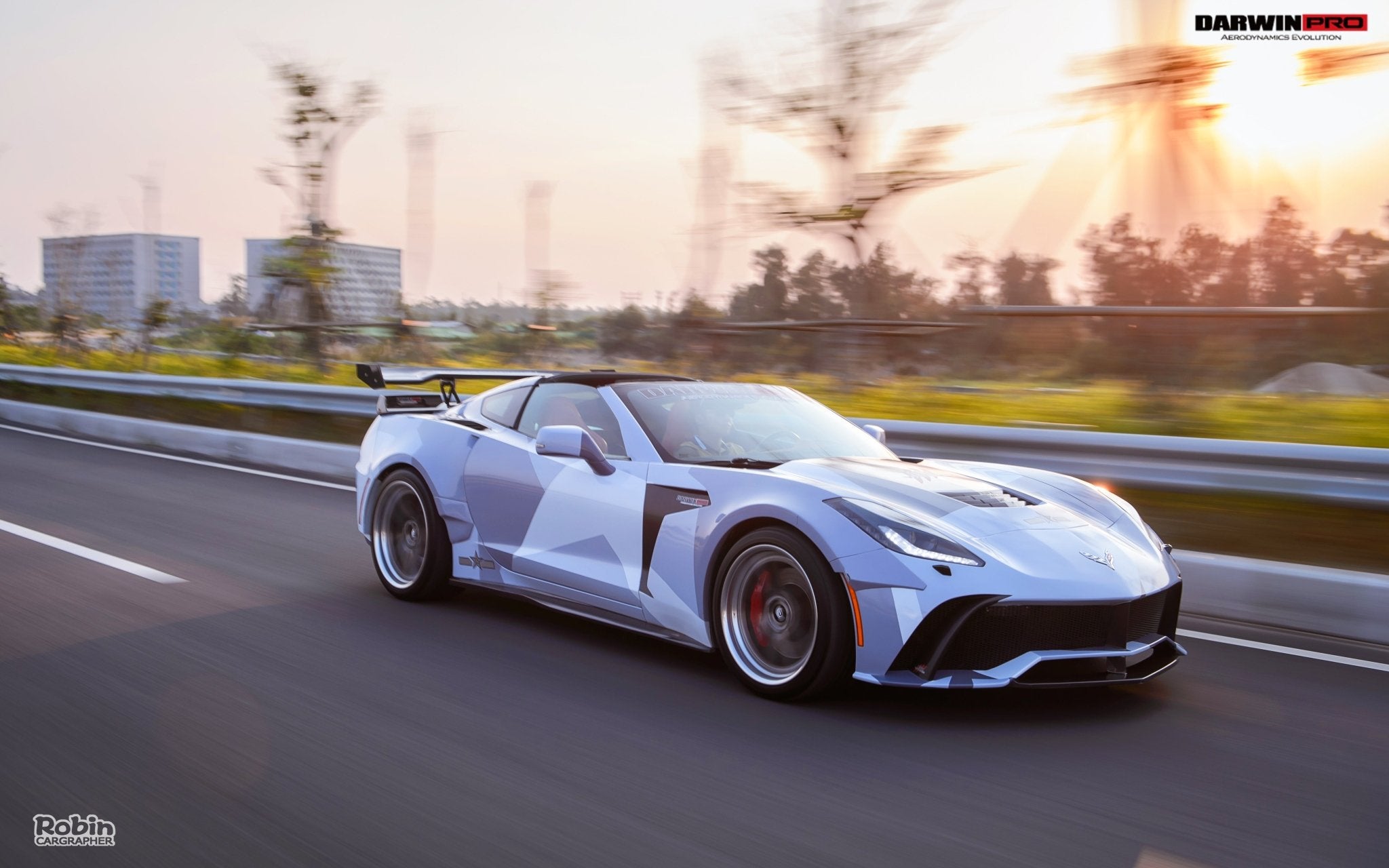 2013-2017 Corvette C7 Z51 BKSS Style Front Bumper