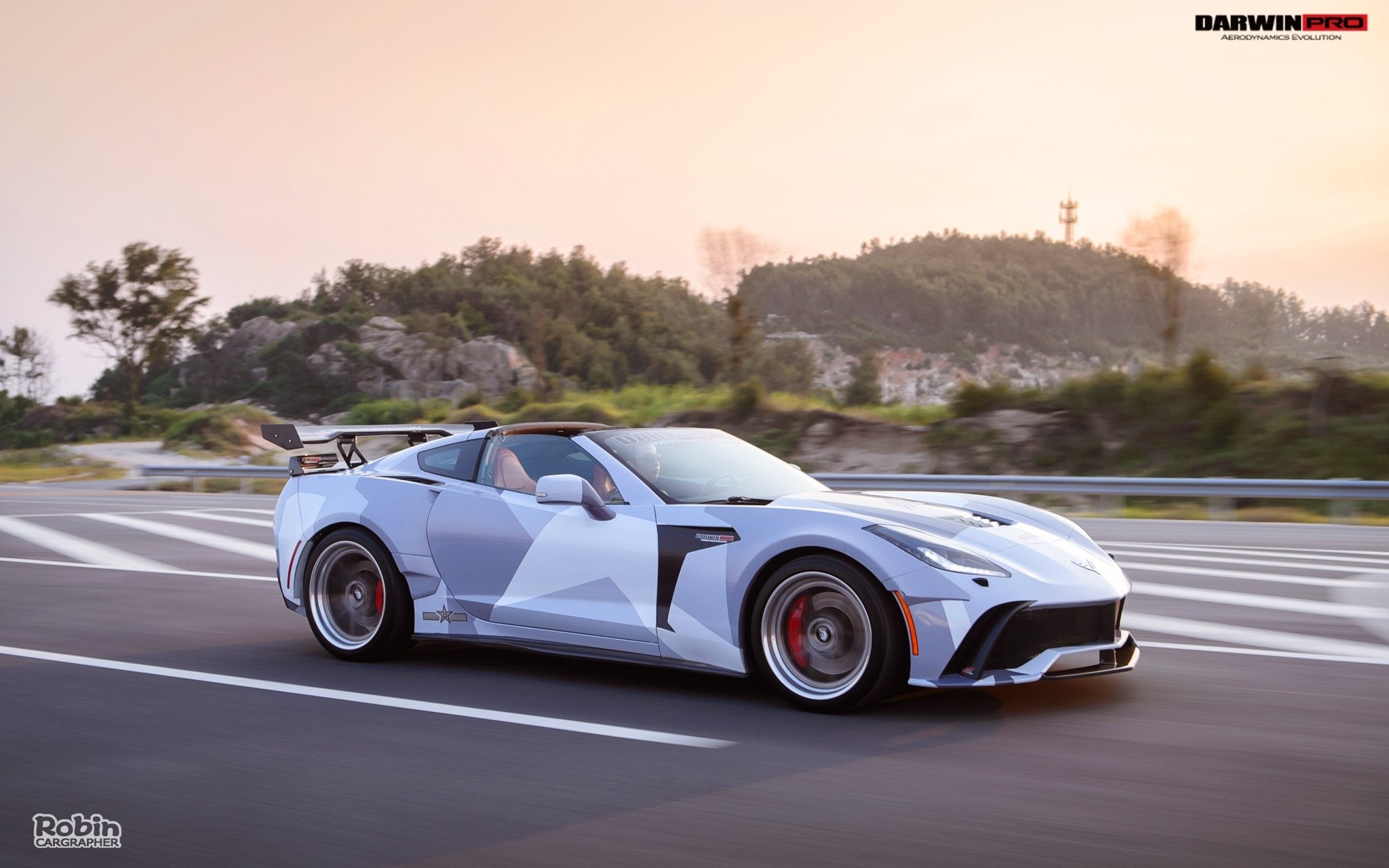 2013-2017 Corvette C7 Z51 BKSS Style Front Bumper