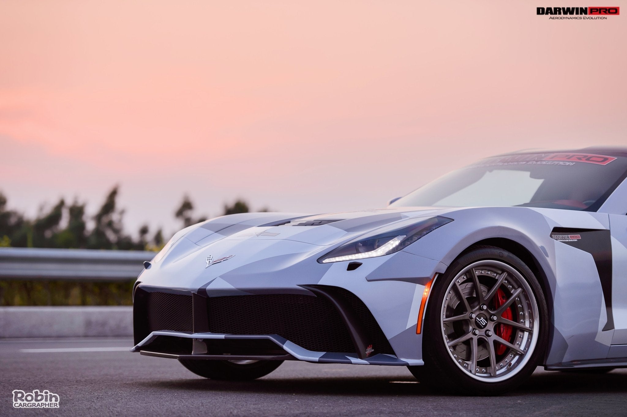 2013-2017 Corvette C7 Z51 BKSS Style Full Wide Body Kit