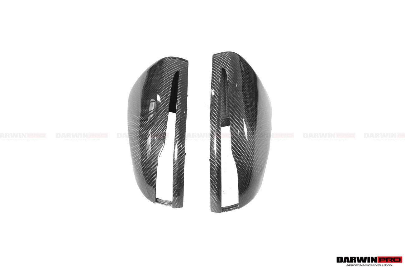 2014 - 2021 Mercedes Benz C-Class W205/ S-Class W222 C217/ E-Class W213 2/4 Door Dry Carbon Fiber Mirror Housing Replacement
