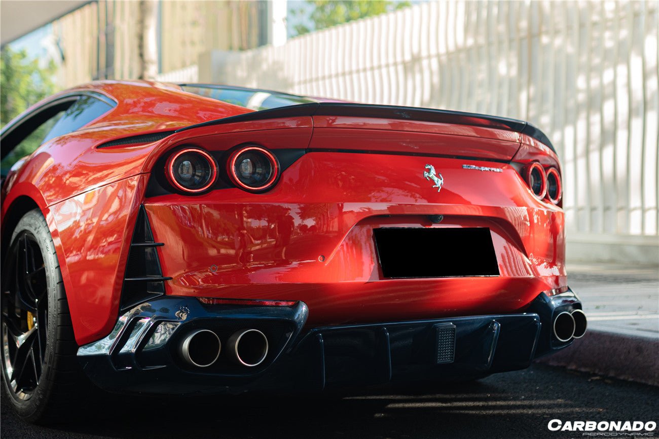 2018 - 2025 Ferrari 812 Superfast & GTS MSY Style Rear Bumper Vents