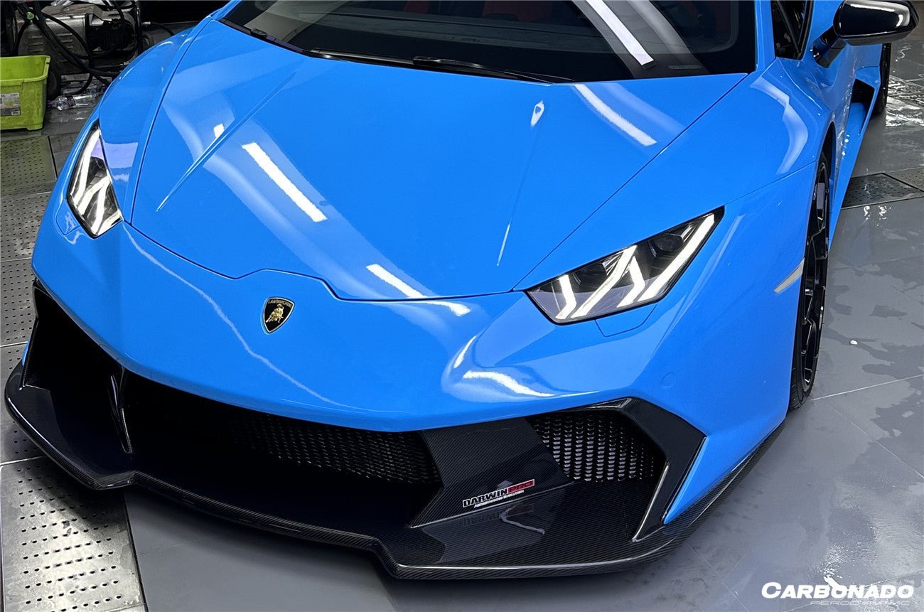 2015 - 2025 Lamborghini Huracan LP610 & LP580 & EVO & Tecnica VRS Style Front Bumper