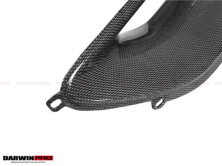 2015 - 2020 Ferrari 488 GTB/Spyder Dry Carbon Fiber Rear Light Satellite Covers