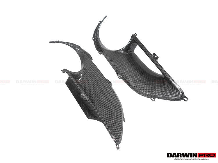 2015 - 2020 Ferrari 488 GTB/Spyder Dry Carbon Fiber Rear Light Satellite Covers