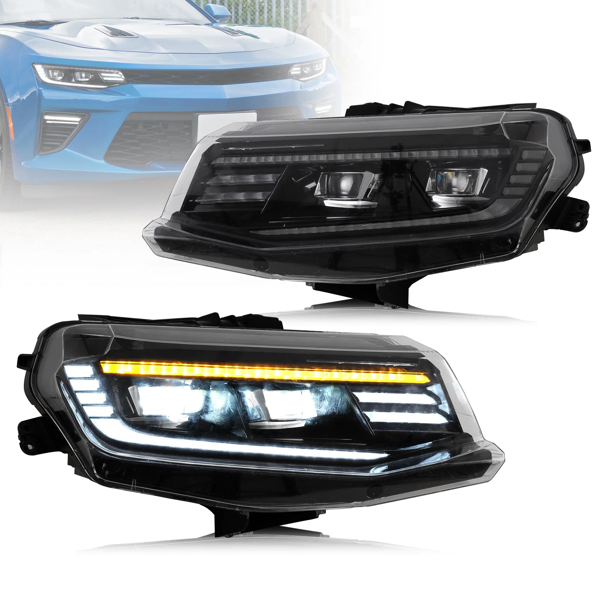 Chevrolet Camaro LED Projector Headlights 2016 - 2018