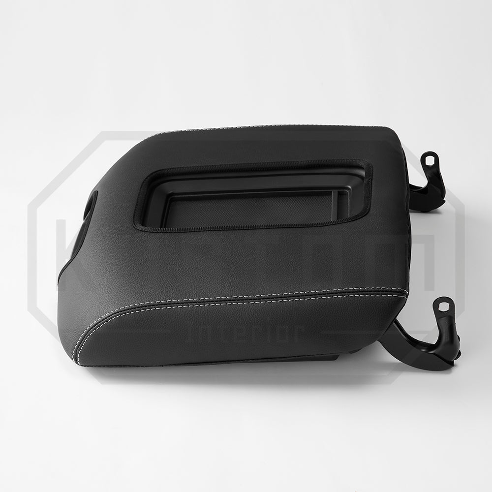 Chevrolet Silverado K2XX Leather Center Console Lid Armrest Cover 2014-2018