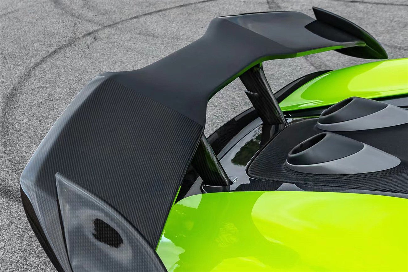 2018 - 2021 McLaren 600lt BKSS Style Carbon Fiber Trunk Spoiler