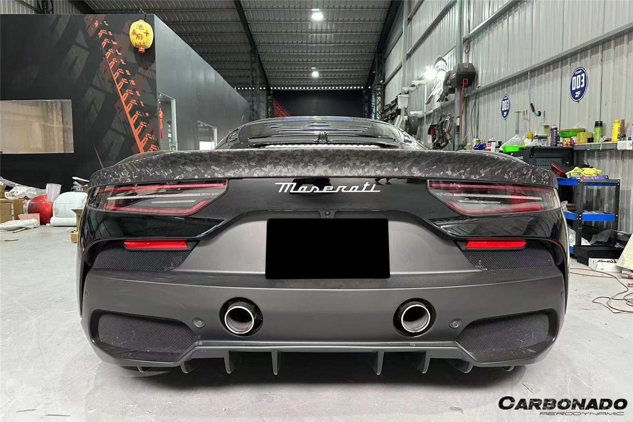 2020 - 2024 Maserati MC20 SVD Style Dry Carbon Fiber Rear Ducktail Spoiler