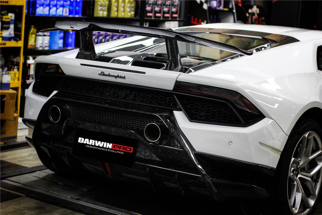 2015 - 2020 Lamborghini Huracan LP580 OE Style Carbon Rear Bumper Grille