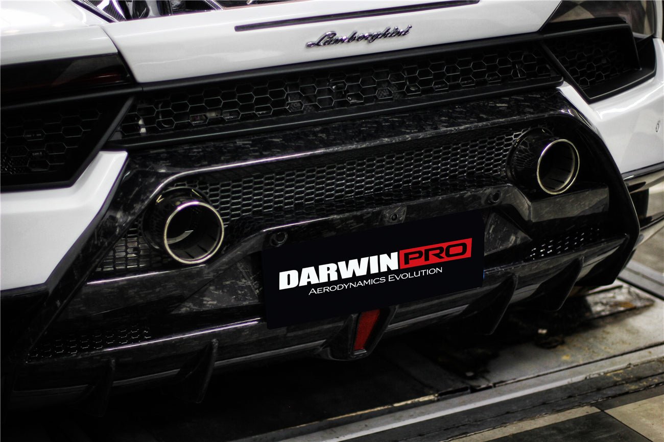 2017 - 2020 Lamborghini Huracan Performante Dry Carbon Rear Bumper Exhaust Grille