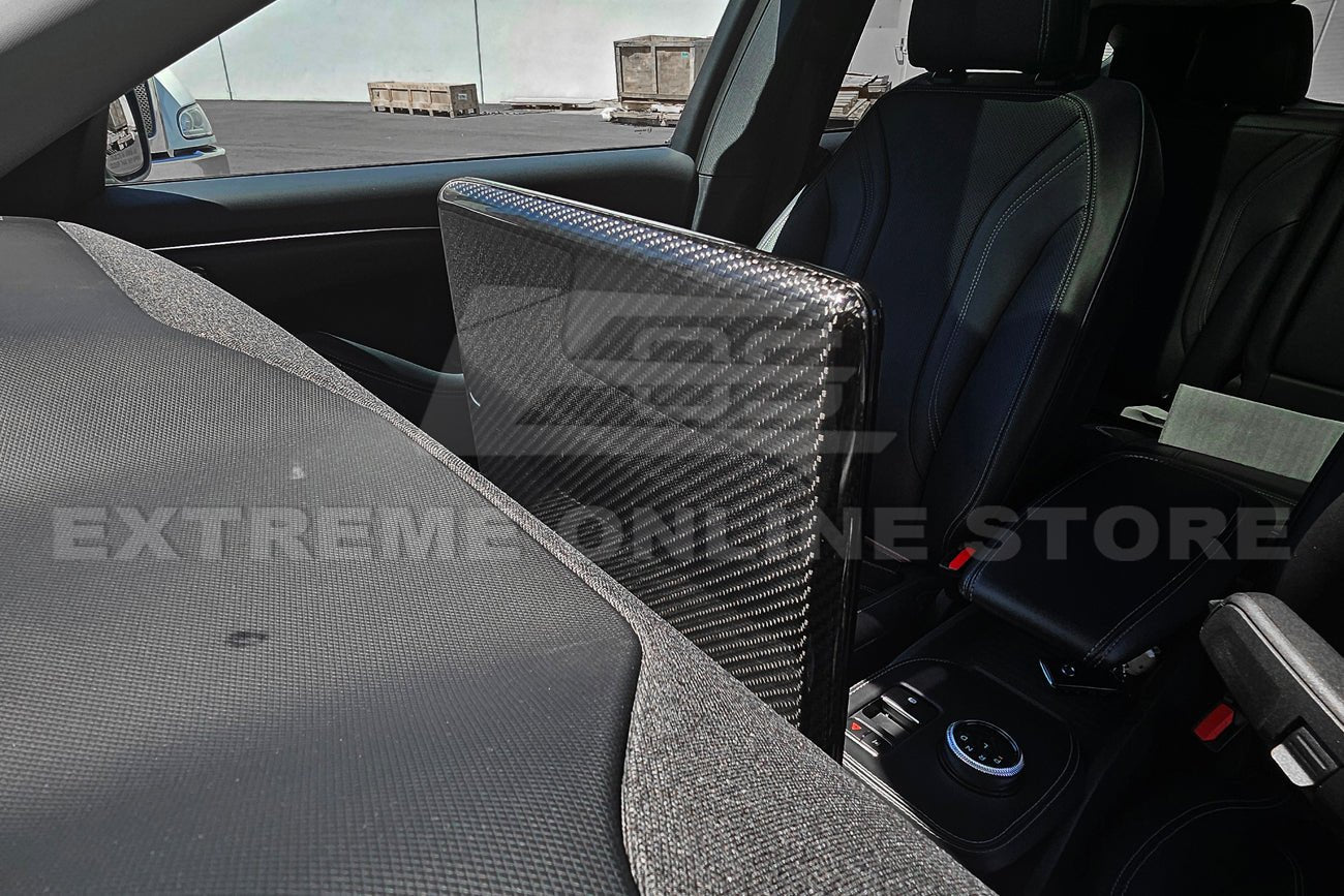 Ford Mustang Mach-E Factory Style Dry Carbon Fiber Navigation Monitor Cover 2021-Up