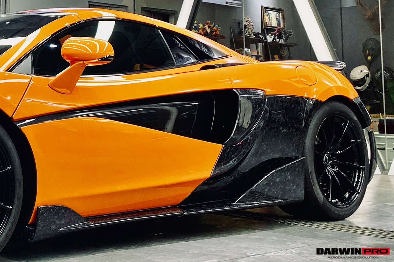 2018 - 2021 McLaren 600lt Carbon Fiber Quarter Panel Side Scoops