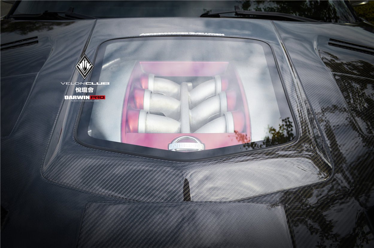 2008 - 2016 Nissan GTR R35 CBA/DBA IMP Performance Carbon Fiber Hood