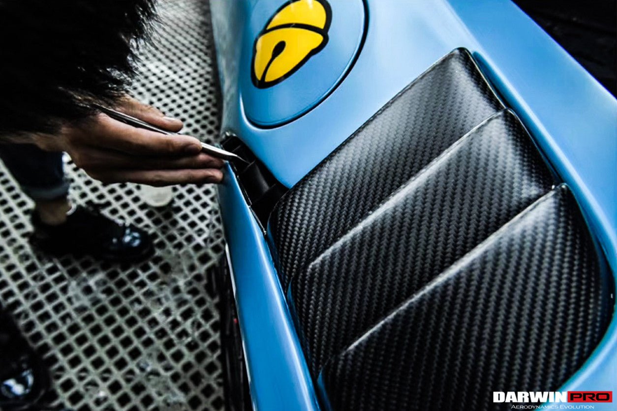 2016 - 2019 Porsche 911 991.2 Carrera /Targa 4/4S GT2RS Style Partial Carbon Fiber Fender