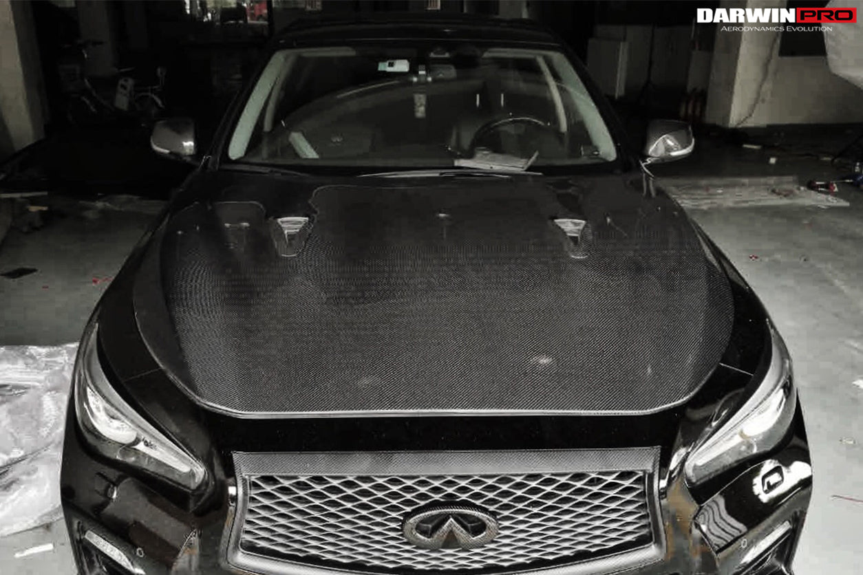 2014 - 2022 Infiniti Q50 Sedan EAU ROUGE Style Hood