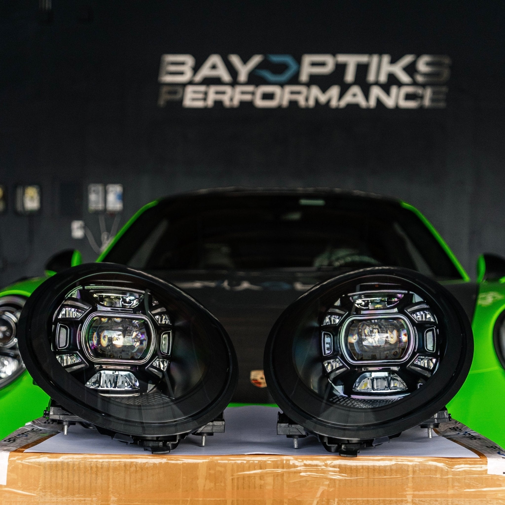 992 Matrix Style LED Headlights for Porsche 991.1 & 991.2 (2012 - 2019)