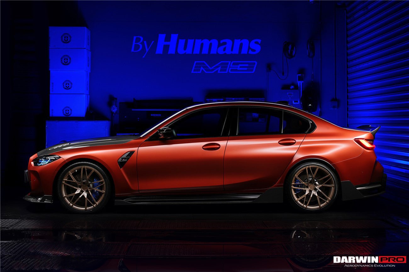 2021-UP BMW M3 G80 BKSS Style Carbon Fiber Side Skirts