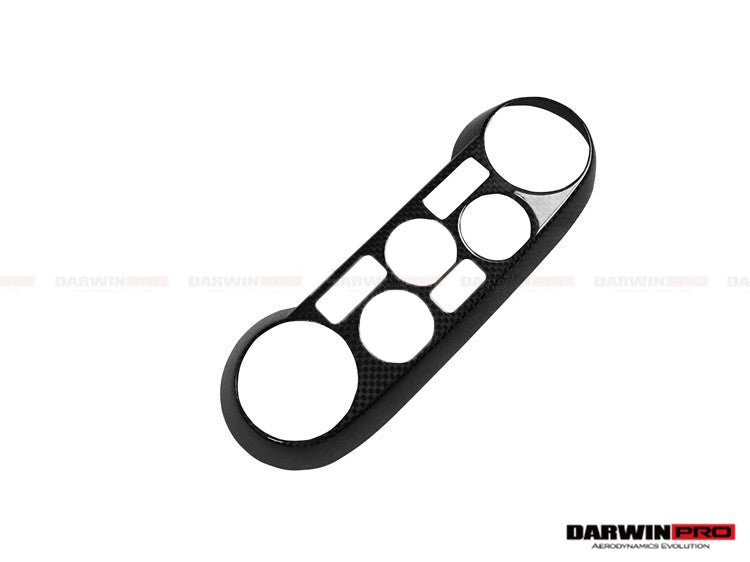 2015 - 2020 Ferrari 488 GTB/Spyder Dry Carbon Fiber AC Control Panel Cover