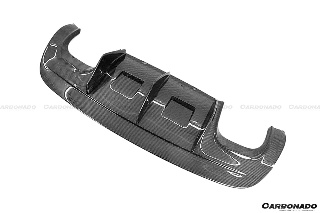 2009-2014 BMW E71 X6M AK Style Carbon Fiber Rear Diffuser