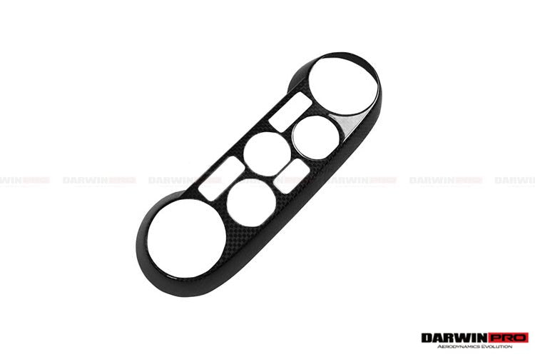 2015 - 2020 Ferrari 488 GTB/Spyder Dry Carbon Fiber AC Control Panel Cover