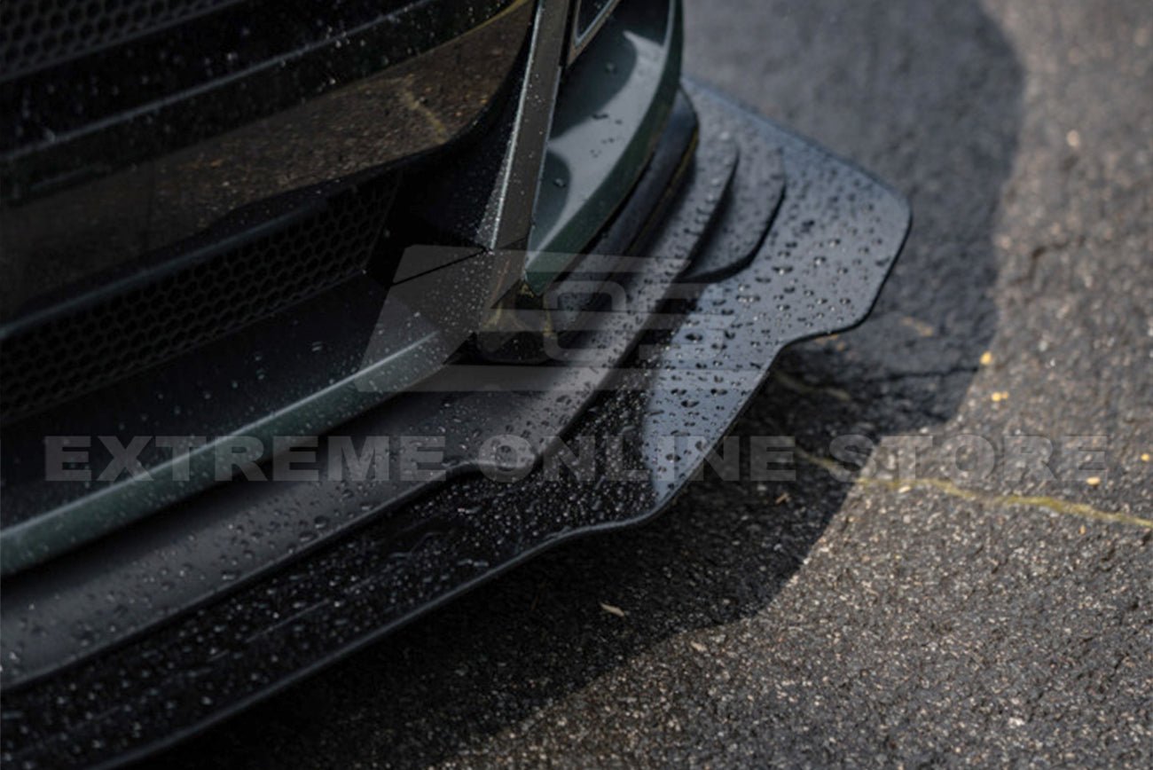 Ford Mustang S550 GT500 Style Conversion Full Body Kit Front Bumper Side Skirts High Wing 2015-2023