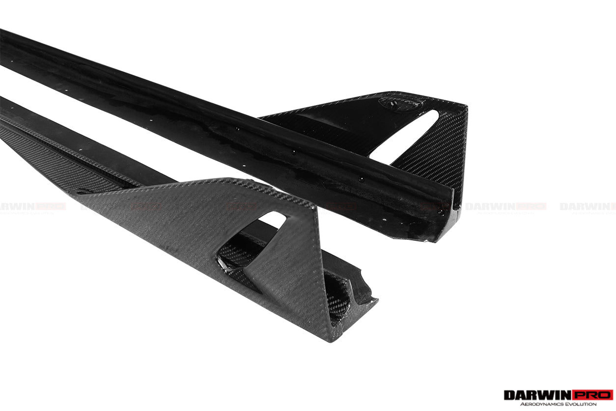 2015 - 2019 Lamborghini Huracan LP610&LP580 AO Style Carbon Fiber Side Skirts Under Board
