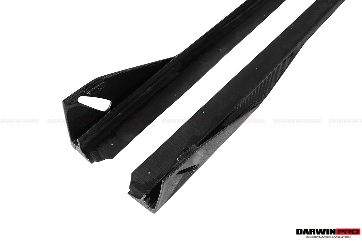 2015 - 2019 Lamborghini Huracan LP610&LP580 AO Style Carbon Fiber Side Skirts Under Board