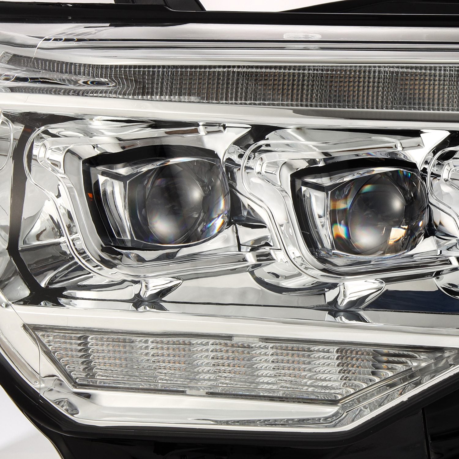 14-24 Toyota 4Runner MK II NOVA-Series LED Projector Headlights Chrome | AlphaRex